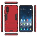 Etui Hybrydowe z Podpórką Serii Armor do Huawei P30 - Czerwień