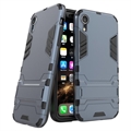 iPhone XR Etui Hybrydowe z Podpórką Serii Armor - Szary