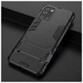 OnePlus 8T Hybrydowe Etui Armor Series z Podpórką - Czarne