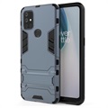 Etui Hybrydowe z Podpórką Serii Armor do OnePlus Nord N10 5G - Błękit