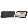 OnePlus Nord N100 Hybrydowe Etui Armor Series z Podpórką - Czarne