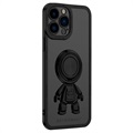 Etui z TPU z Serii Astronaut - iPhone 13 Pro Max - Czerń