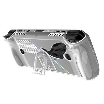 Etui Asus ROG Ally X TPU z podpórką - przezroczyste