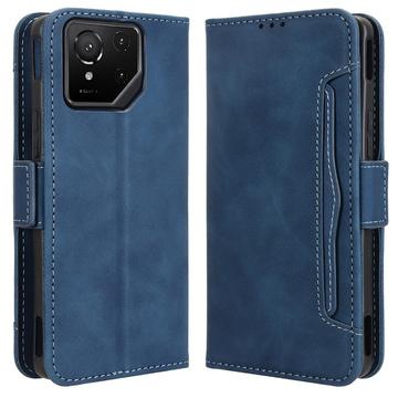 Asus ROG Phone 9 Etui z portfelem na karty - niebieskie
