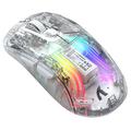 Przezroczysta mysz bezprzewodowa Attack Shark X2 z RGB
