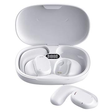 B66 Słuchawki douszne z inteligentnym tłumaczem Bluetooth w czasie rzeczywistym do nauki w podróży służbowej - białe