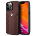 Etui BMW Curve Perforate Collection - iPhone 13 Pro Max - Czerwień