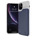 Etui z akumulatorem do telefonu iPhone 11 - 6000 mAh - Ciemnoniebieski / Szary