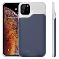 iPhone 11 Pro Etui z Zapasową Baterią - 5200mAh - Ciemnoniebieski / Szary