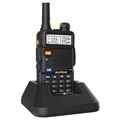 Baofeng UV-5R Dwuzakresowy Nadajnik-Odbiornik - Czarny