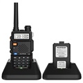 Baofeng UV-5R Dwuzakresowy Nadajnik-Odbiornik - Czarny