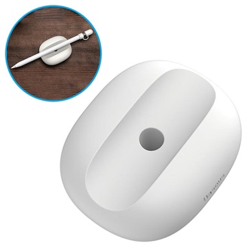 Silikonowy Stojak Baseus na Apple Pencil ACBZ-AP0G - Biały
