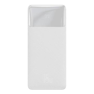 Baseus Bipow 15W Power Bank 10000mAh - biały