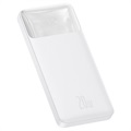 Powerbank Baseus Bipow Digital Display 20W - 10000mAh - Biely