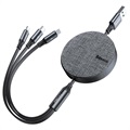 Zwijany Kabel USB 3-w-1 Baseus - 1.2m