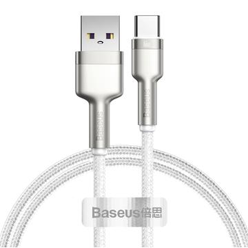 Baseus Cafule Metal Series Kabel USB-A do USB-C - 66W, 1m - Biały