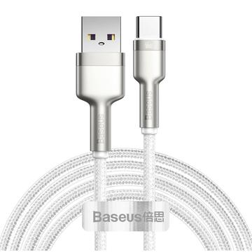 Baseus Cafule Metal Series Kabel USB-A do USB-C - 66W, 2m - Biały