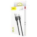 Kabel MicroUSB Baseus Cafule CAMKLF-CG1 - 2m - Szary / Czarny