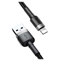 Baseus Cafule Kabel USB 2.0 / Lightning - 1m - Czerń / Szary