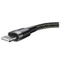Baseus Cafule Kabel USB 2.0 / Lightning - 2m - Czerń / Szary