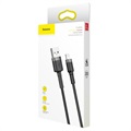 Baseus Cafule Kabel USB 2.0 / Lightning - 2m - Czerń / Szary