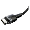 Kabel USB-C Baseus Cafule - 2m - Szary / Czerń