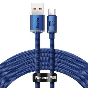 Kabel Baseus Crystal Shine USB-A / USB-C - 2m, 100W