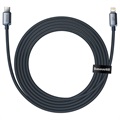 Kabel USB-C / Lightning Baseus Crystal Shine CAJY000301 - 2m - Czarny
