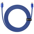 Kabel USB-C / Lightning Baseus Crystal Shine CAJY000303 - 2m - Błękit