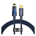 Kabel USB-C / Lightning Baseus Explorer 20W - 1m - Błękit