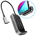Baseus GN39F Wielofunkcyjny Hub USB-C - Ciemnoszary