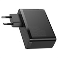 Szybka Ładowarka Baseus GaN2 Pro 2xUSB & 2xUSB-C - 100 W - Czarna