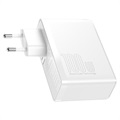 Szybka Ładowarka Baseus GaN2 Pro 2xUSB & 2xUSB-C - 100 W - Biała