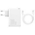 Szybka Ładowarka Baseus GaN2 Pro 2xUSB & 2xUSB-C - 100 W - Biała