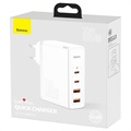 Szybka Ładowarka Baseus GaN2 Pro 2xUSB & 2xUSB-C - 100 W - Biała