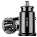 Ładowarka Samochodowa Baseus Grain Mini Smart Dual USB - 3.1A