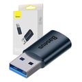 Adapter Baseus Ingenuity USB-A do USB-C OTG - Błękit