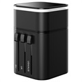 Globalny Adapter Podróżny Baseus JY-302PD - USB-C, USB - EU/UK/US/AU/CN