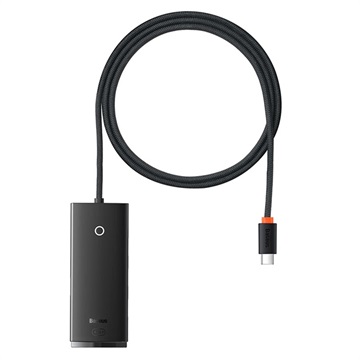 Baseus Lite Series 4-Port USB-A / USB-C Hub - 5Gbit/s - 1m - Black