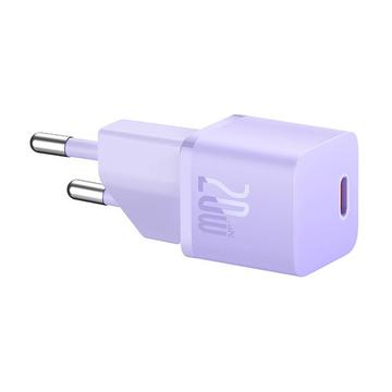 Ładowarka ścienna Baseus Mini GaN5 20W USB-C - fioletowa