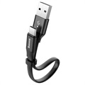 Kabel USB-C Baseus Nimble CATMBJ-01 do Ładowania i Synchronizacji - 23 cm