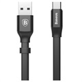 Kabel USB-C Baseus Nimble CATMBJ-01 do Ładowania i Synchronizacji - 23 cm