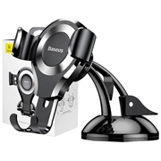Grawitacyjny uchwyt na telefon Baseus Osculum SUYL-XP0S - czarny + srebrny