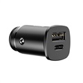 Ładowarka Samochodowa Baseus PPS 30W - USB-C PD, QC4.0/3.0, SCP, AFC - Czarna