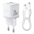 Szybka ładowarka Baseus Palm 20W z kablem Type-C 60W