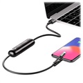 Przenośny Powerbank Baseus Portable - Lightning, USB-C, MicroUSB - Czarny