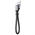 Kabel USB-C Baseus Simple HW - 5A, 40W, QC3.0, 480Mbps - Srebrny / Czarny