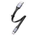 Kabel USB-C Baseus Simple HW - 5A, 40W, QC3.0, 480Mbps - Srebrny / Czarny