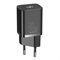 Szybka Ładowarka Baseus Super Si 30W - USB-C - Czarny