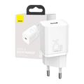 Baseus Super Si Quick USB-C Charger 25W - biała